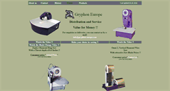 Desktop Screenshot of gryphon-europe.com